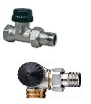 Termostatické, ruční ventily